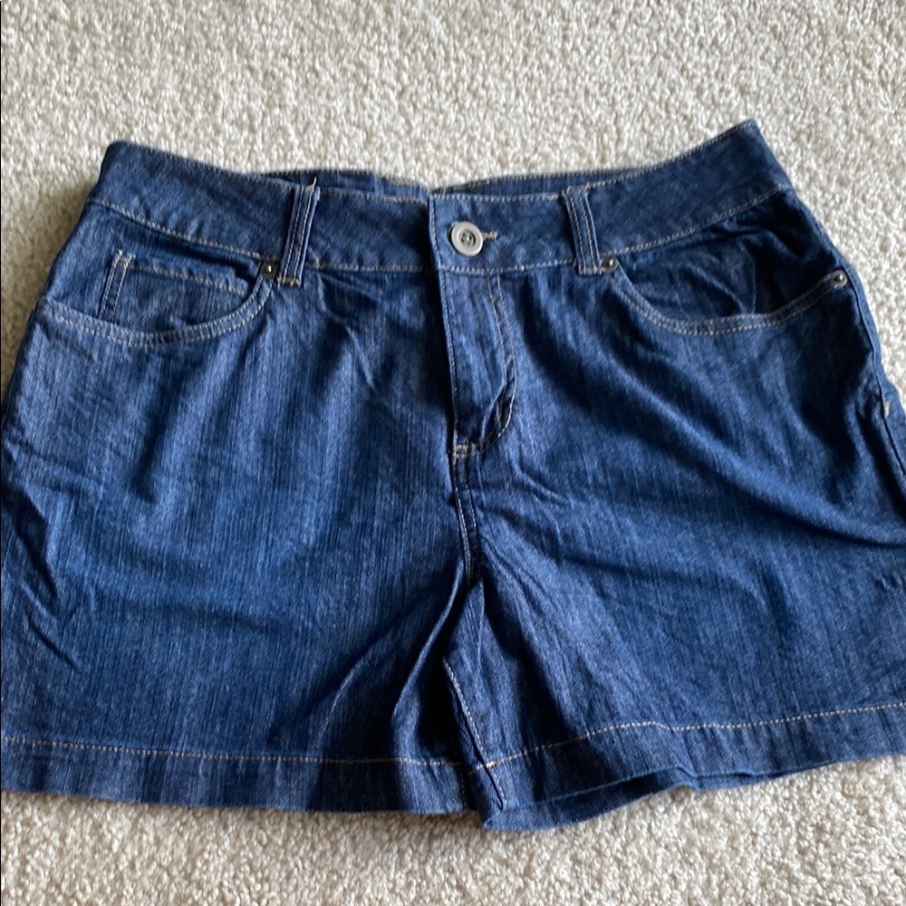 Merona Blue Jean Shorts Classic Style
